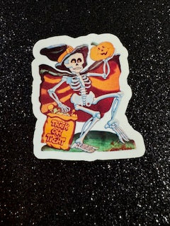 Skeleton Retro Stickers