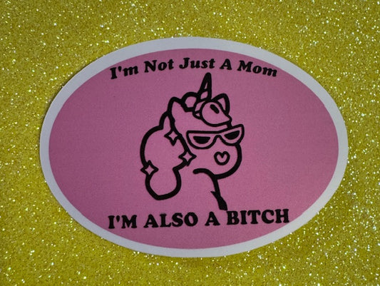 Pink Mom Sticker