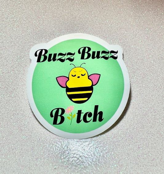 Buzz Buzz Bee Sticker