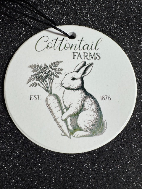 Cottontail Farm Lamp Charm